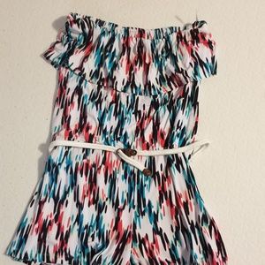 Watercolor romper from Hawaiian boutique